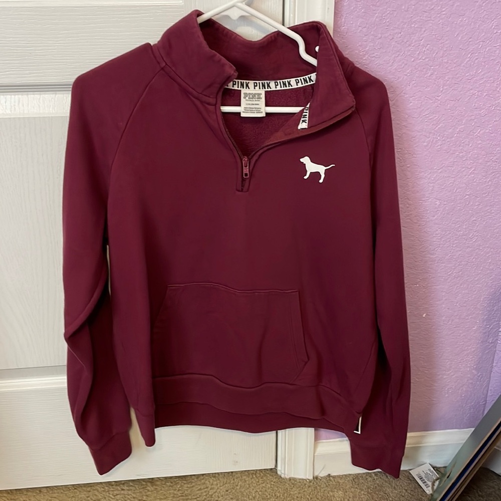 PINK 3/4 zip